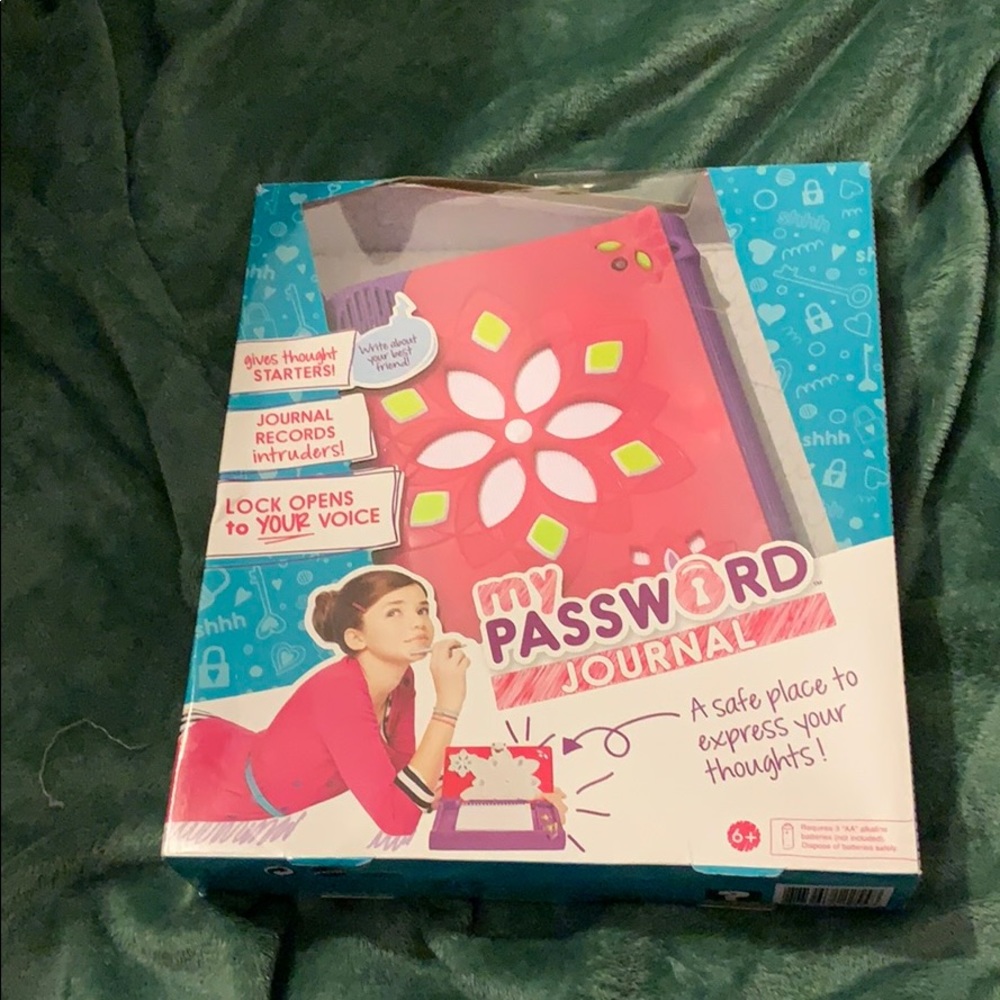 Girls voice password journal!